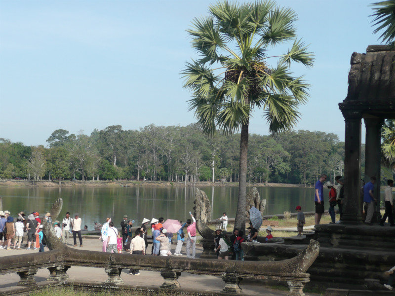  The Lake at Angkor Wat