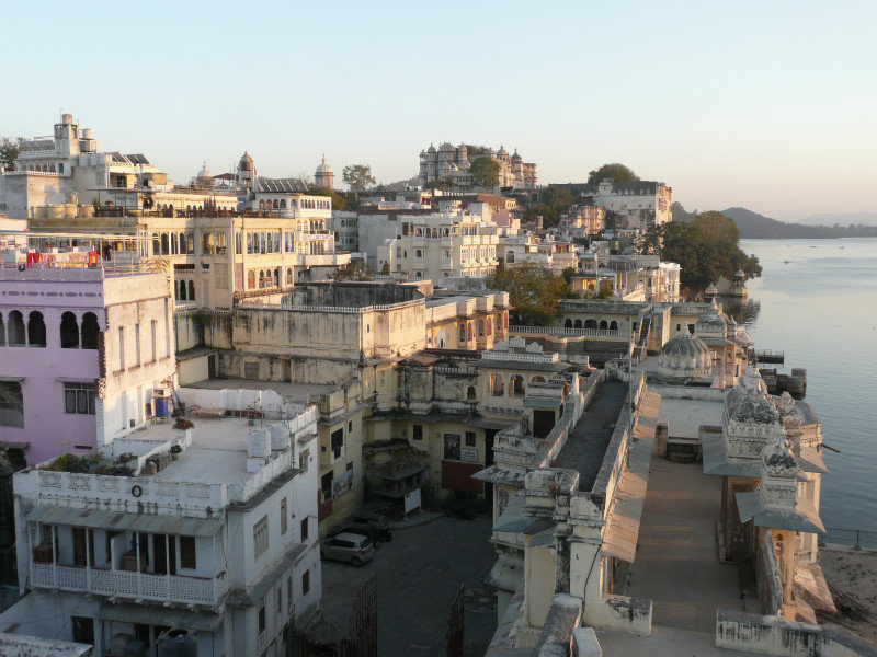  View over old town of Udaipur