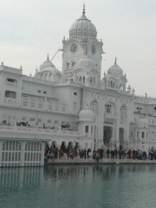 The Gurdwara by the Golden Temple