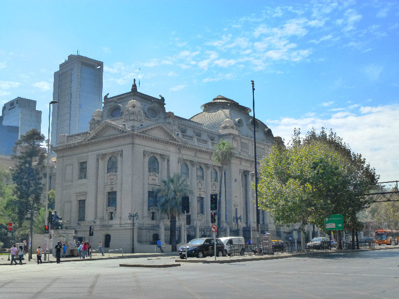 City street, Santiago