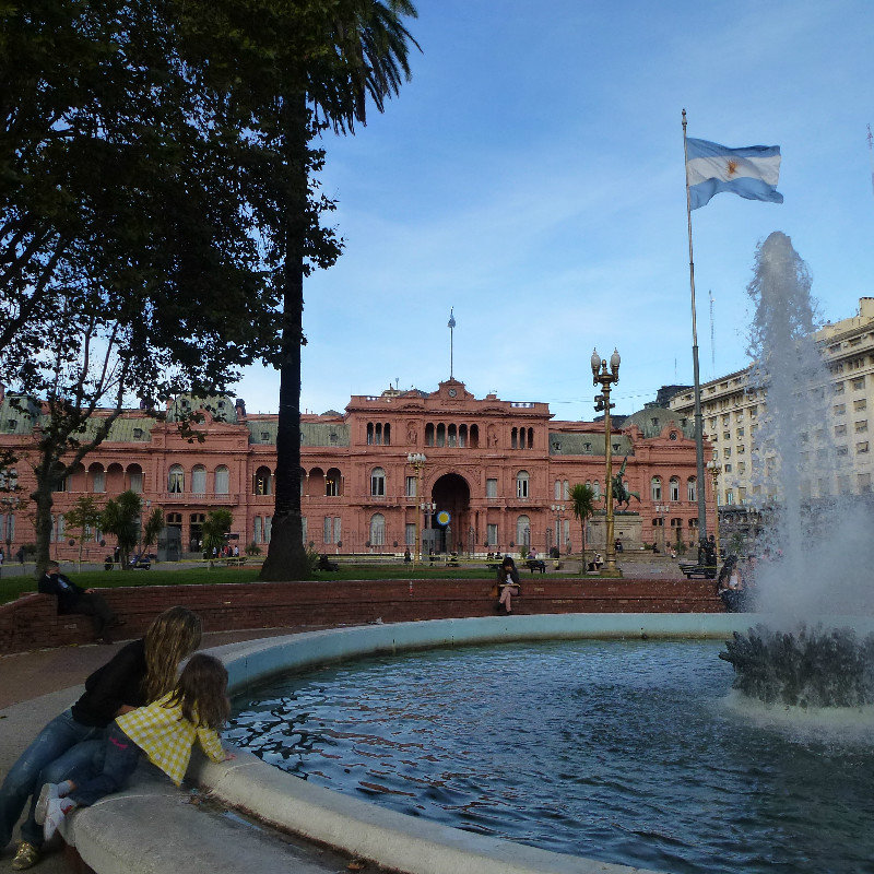  The Presidential Palace in Buenos Aires