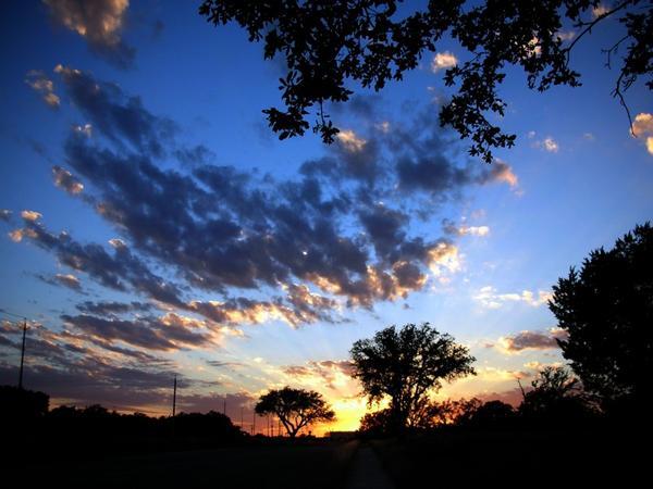 A Texas sunset