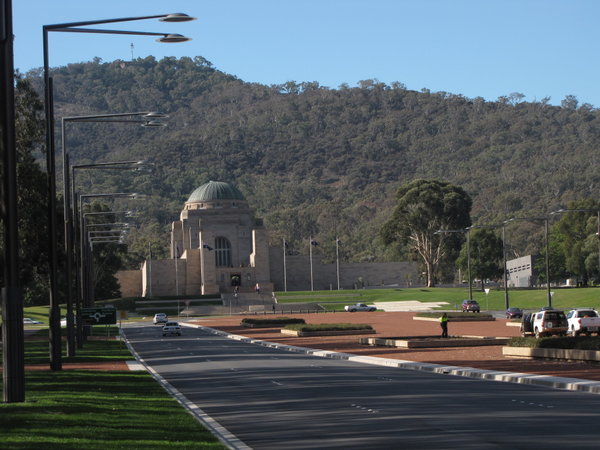 the war memorial