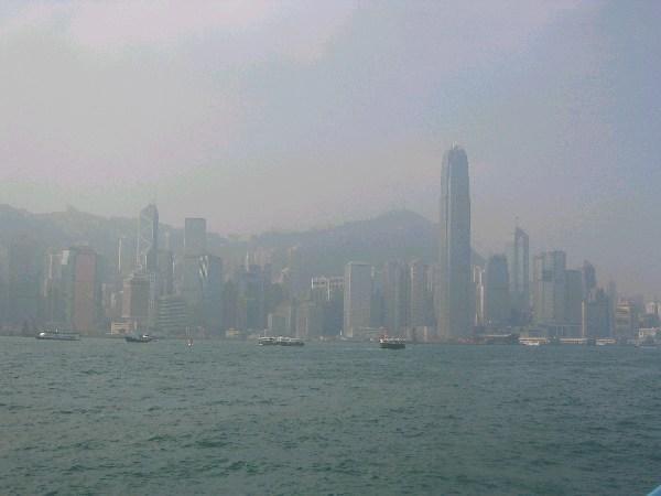 Smoggy Hong Kong