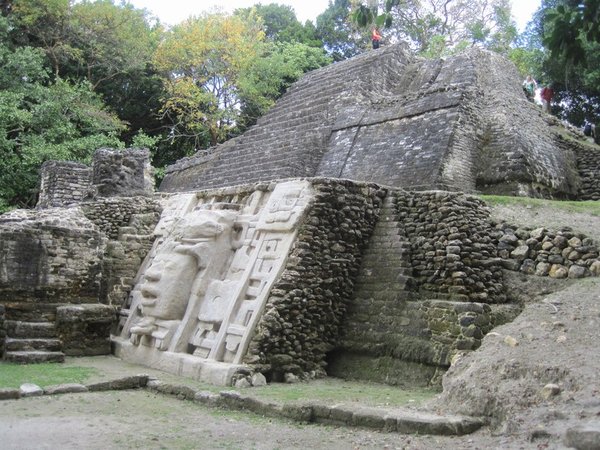 Mask Temple at Lamanai