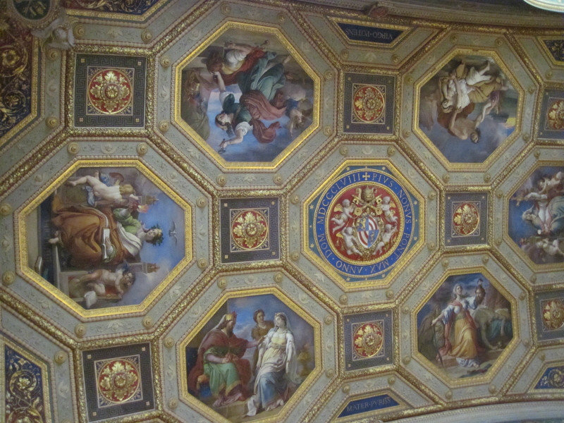 Ceiling in Raphael's Room