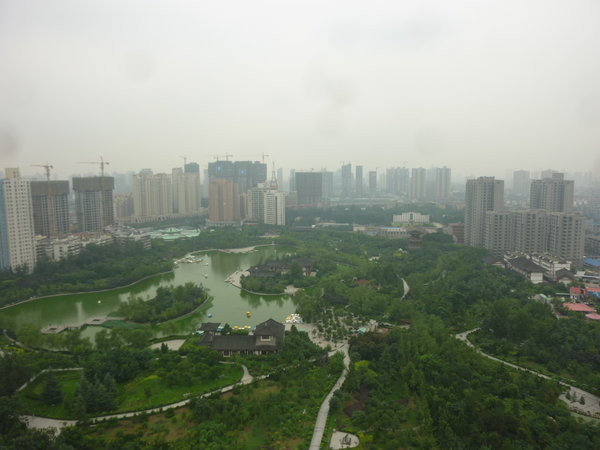 Xi'an from the 18th floor