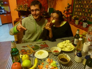 Camille&Nico, 5 fruits et legumes par jour =p