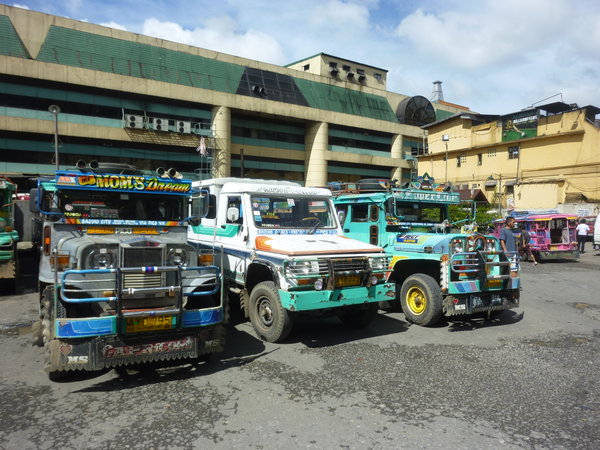 Jeepneys parading