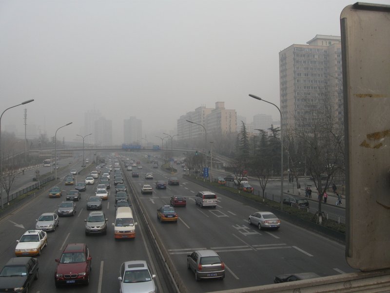 Smog and traffic