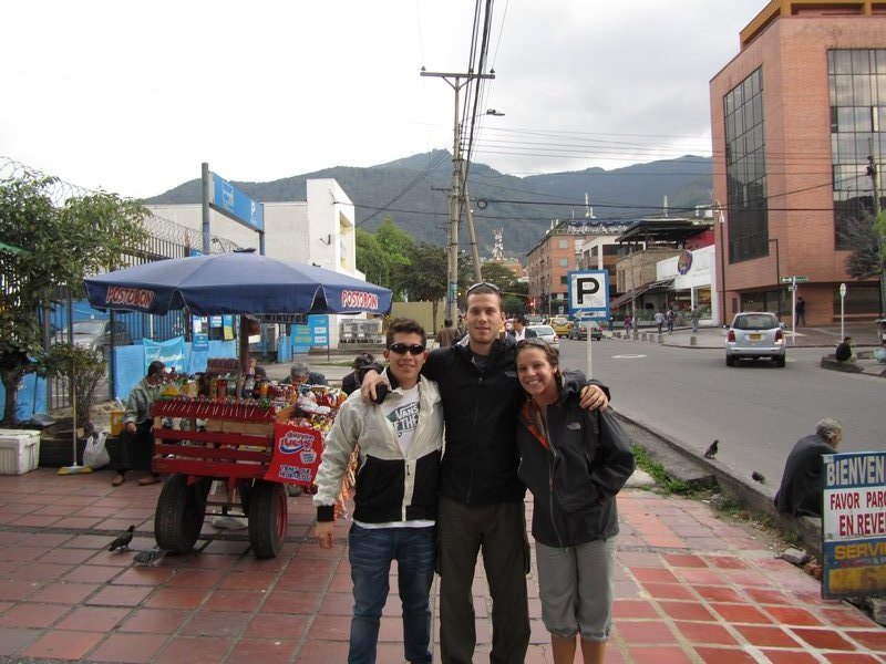 North side of Bogota