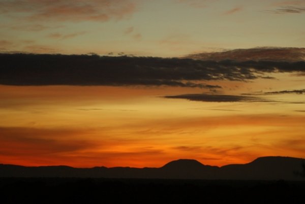 Sunrise at Queen Elizabeth National Park