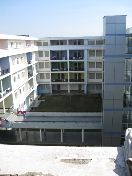 View of the courtyard