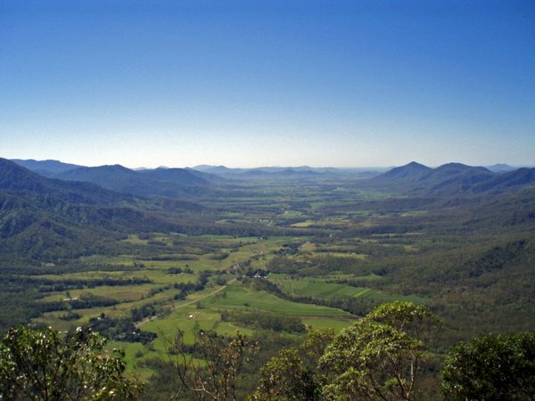 The Pioneer Valley, viewed from Eungella