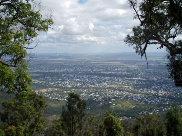 View of Rocky from Mt Archer