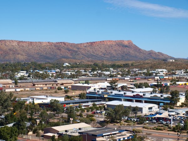 Alice Springs can you spot the Ghan