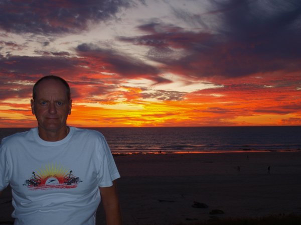 Steve at sunset
