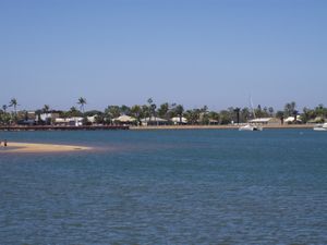 Carnarvon from the sea