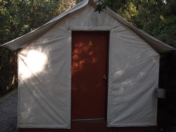 Our tent cabin