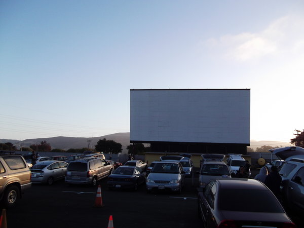 At the drive in