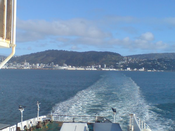 Sailing to the South Island