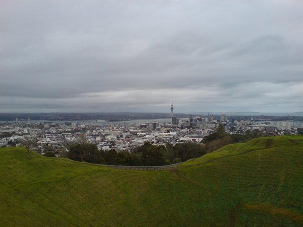 View from the top of Mount Eden