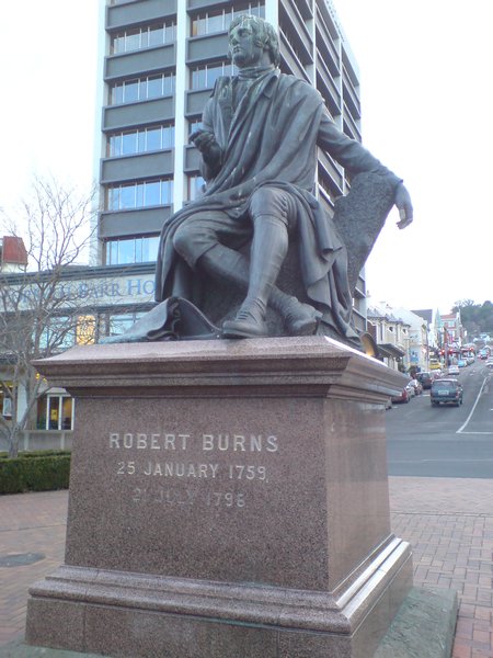 Robert Burns - the Scots get everywhere!