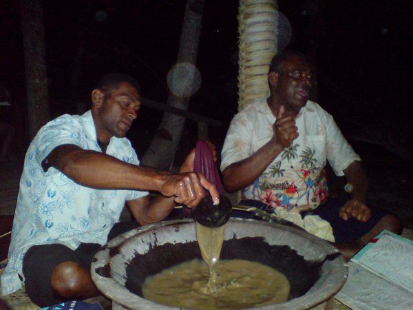Our first Kava ceremony