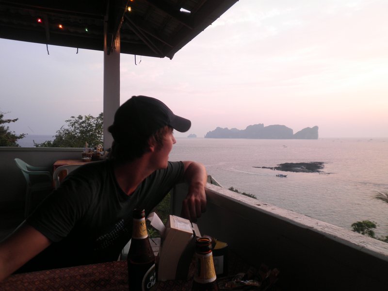 Me, checking out the view from Phi Phi Hill