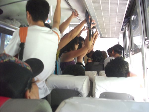 Bus on Cebu Island