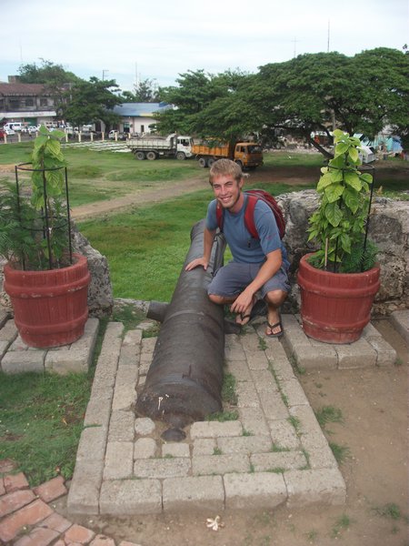 Cannon at Fort San Pedro