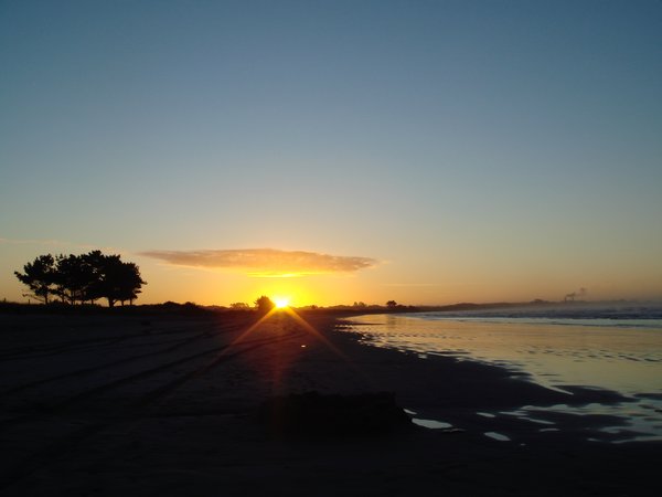 carter's beach sunset