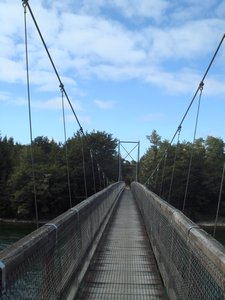 rainbow reach suspension bridge