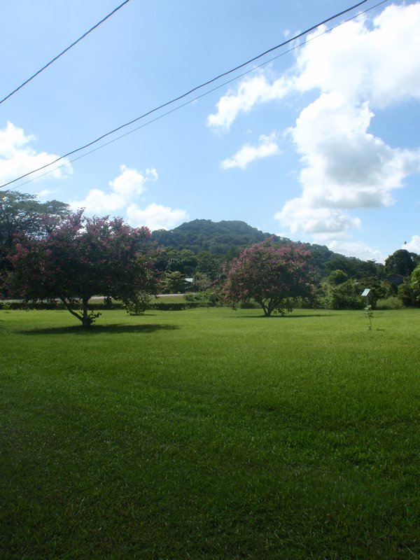 view from the retreat centre