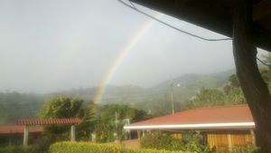 rainbow from our room