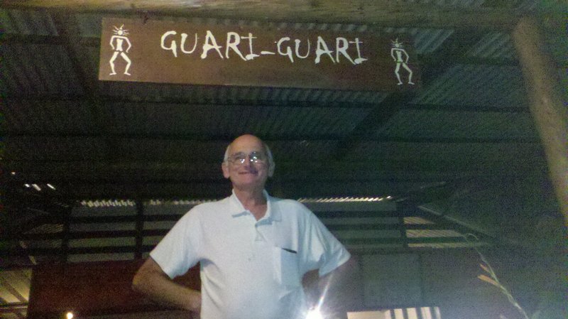 Jim outside Guari Guari