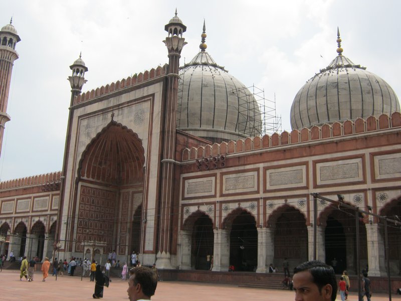 Inside Jama Masjid