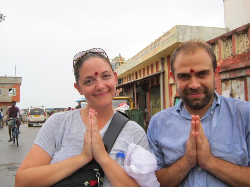 Honoring the Hindu temples