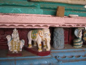 Carvings in temple