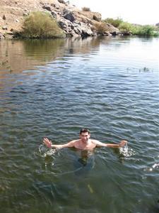 Swimming in the Nile