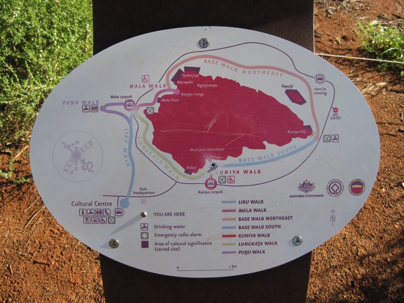 Uluru Map