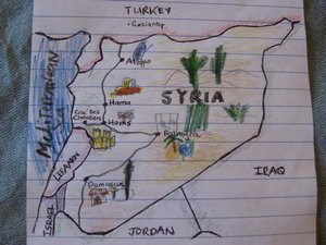 A Map of Syria