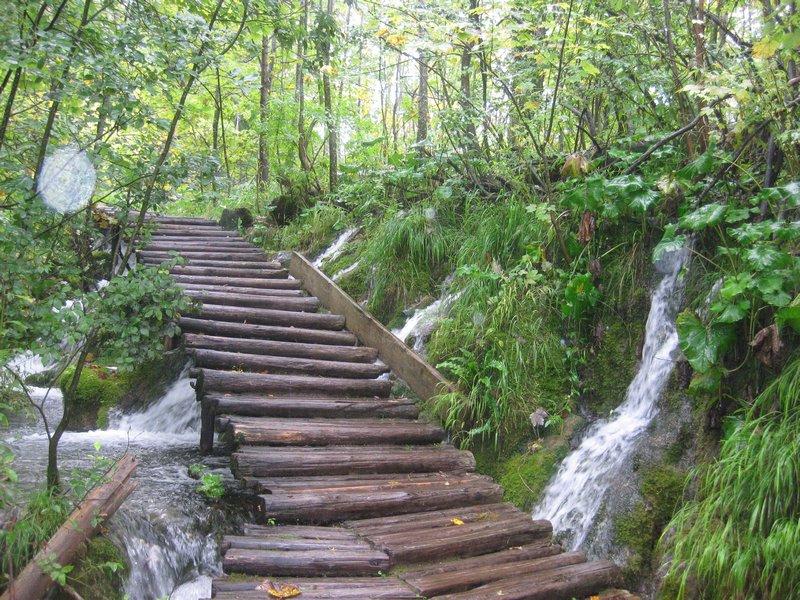 The Incredible Board Walk Over Waterfall Trick