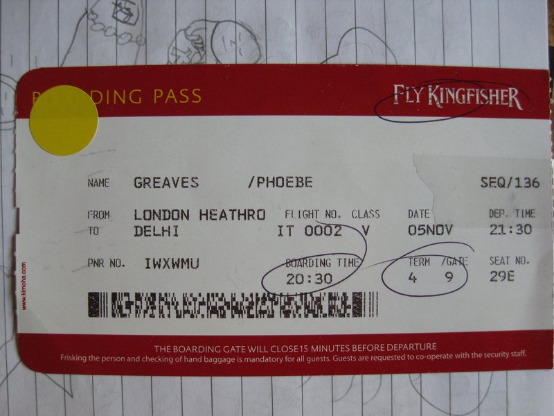 The Much Anticipated Boarding Pass