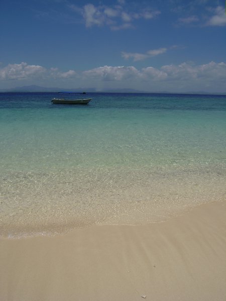 Beach on Mala Mala Island