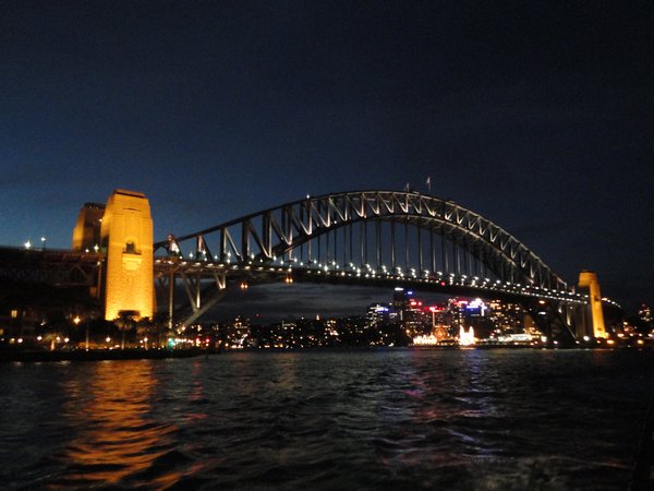 The Harbour Bridge by night