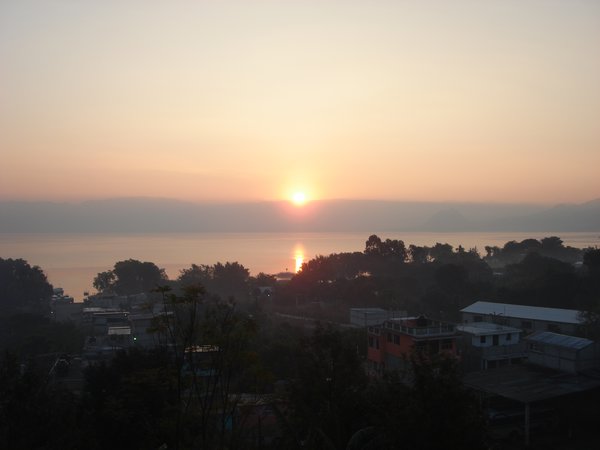 Sun rise and San Pedro