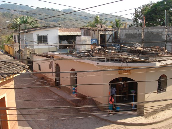 Typical building in Copan