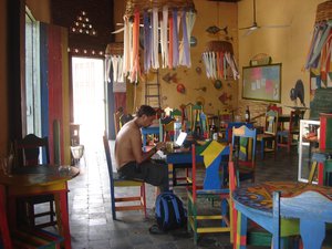 Steve computing in Moyogalpa