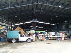 San Isidro farmer's market.